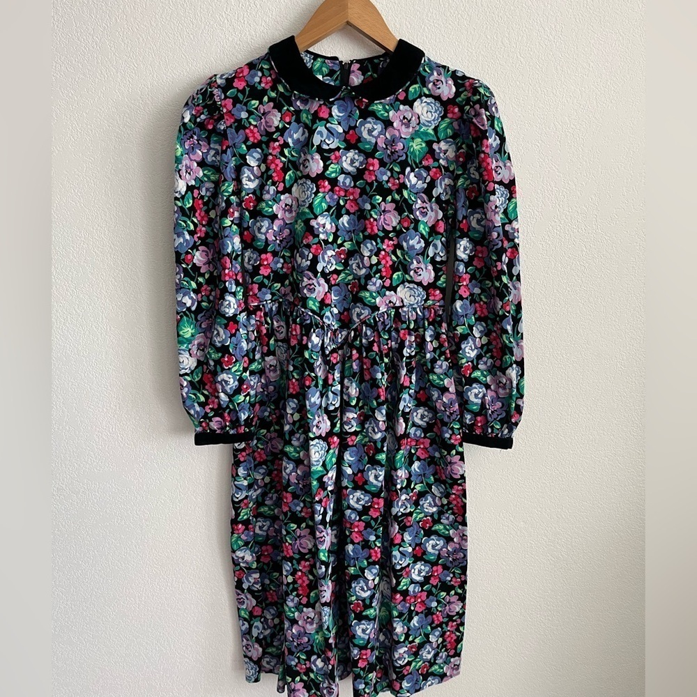 Vintage Cary San Francisco Floral Dress